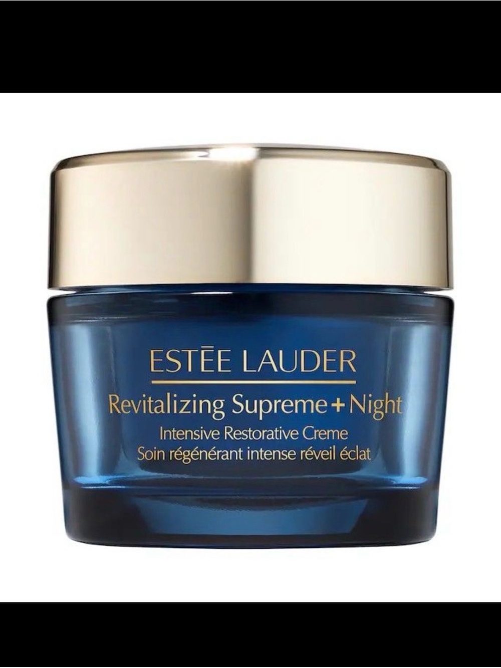 Estee Lauder Revitalizing Supreme+ Night Creme - Blue and Gold